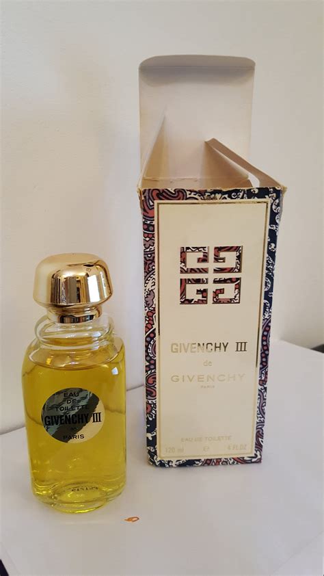 givenchy iii parfüm|givenchy iii perfume vintage.